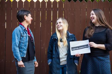 Vodje projekta - foto Veronika Savnik